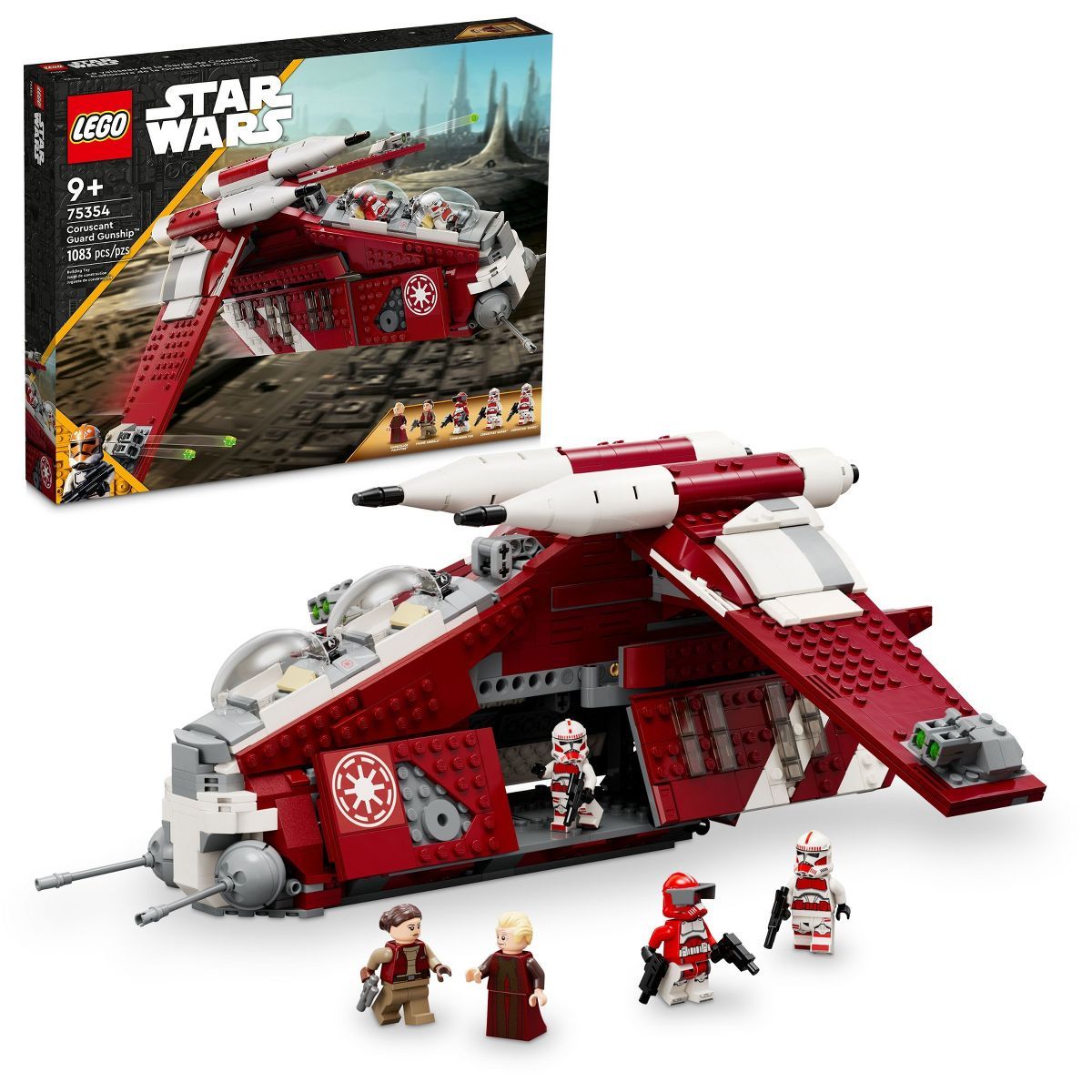 LEGO Star Wars: The Clone Wars Coruscant Guard Gunship 75354 | Target