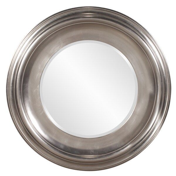 Christian Round Silver Wall Mirror | Bed Bath & Beyond