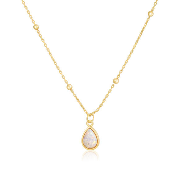 Esme Opal Teardrop Necklace | SOPHIYA