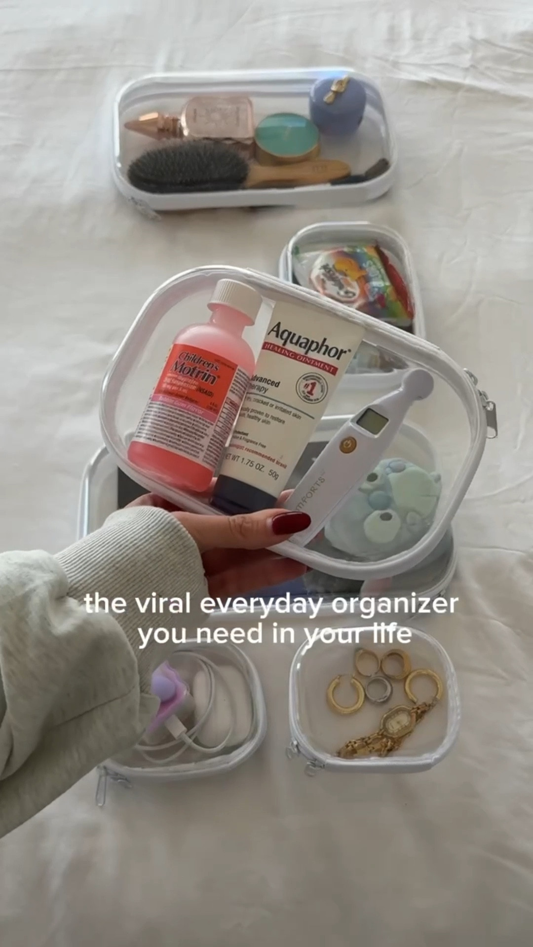 The viral everyday organizer you need in your life from @amazon 🙌🏼 I use these hard clear cases for everything - medicine, snacks, jewelry, packing etc

@amazonhome
Home organization, purse organization, closet organization 

#LTKdayinmylife #LTKFindsUnder50 #LTKHome