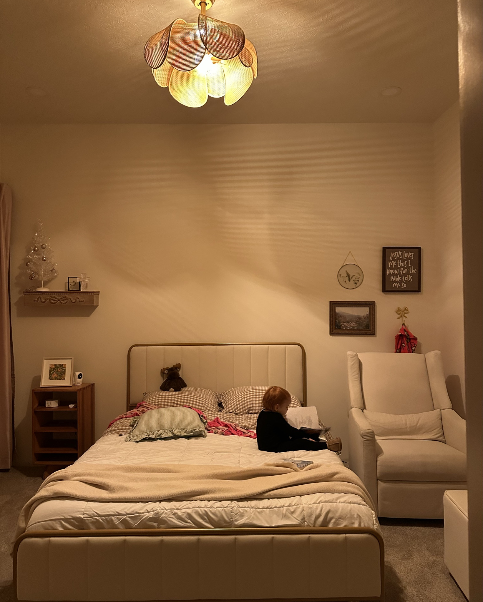 Obsessed with Finley’s bedroom fan! I wanted a ceiling fan but also a cute rattan light so this was the perfect mix and it’s currently on sale!! 🤍

#LTKHome #LTKCyberWeek