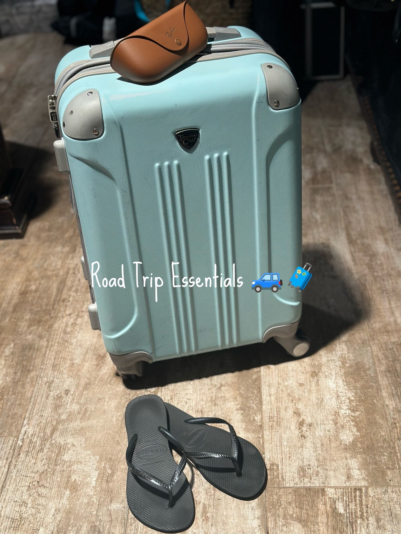 Carry-on packed ✔️

Havaianas ✔️
Ray-Ban Meta glasses ✔️
Ready for a summer road trip 🚗☀️

#Ad #TravelEssentials #RoadTripReady #CarryOnStyle #Havaianas #RayBanMeta #SummerTravel #LTKTravel #LTKStyle #BeachToBougie #VacationMode

#LTKSeasonal #LTKTravel #LTKdayinmylife