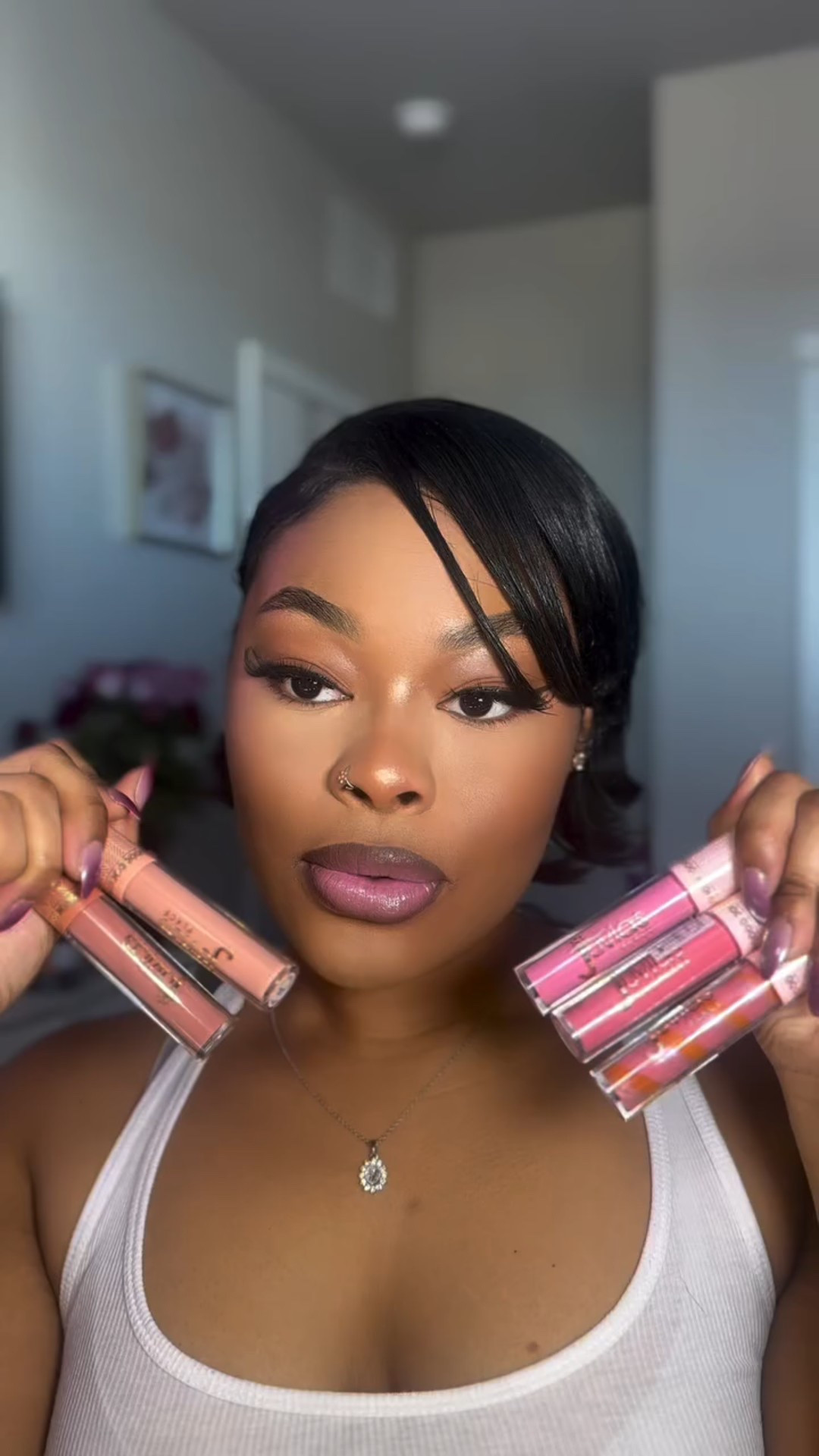 Get ready for the pink girl era with @juviasplace hot new pink lip glosses and liners - these are a must-have in your makeup bag!💓✨
#pinkgirlera #juviasplace #pinklipgloss

#LTKgrwm #LTKBeauty #LTKFindsUnder50