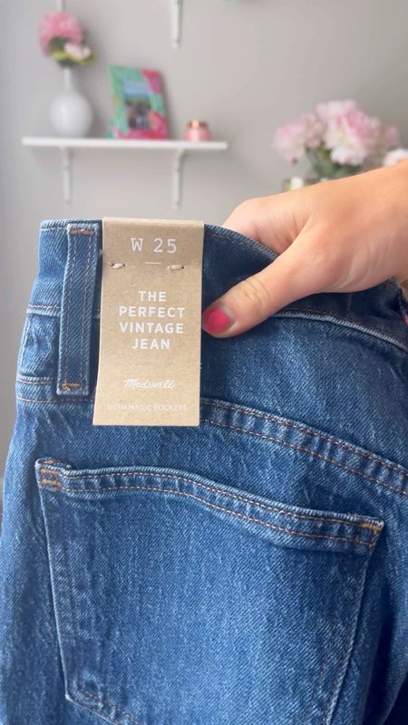 Found the PERFECT jeans with no waist gap from Madewell. Tried 5 different styles and was excited to pay for the Curvy Perfect Vintage Jeans in Heathcote! I was a size 24, which is sized down. 25% off right now!! 

#LTKsalealert #LTKSeasonal #LTKcurves