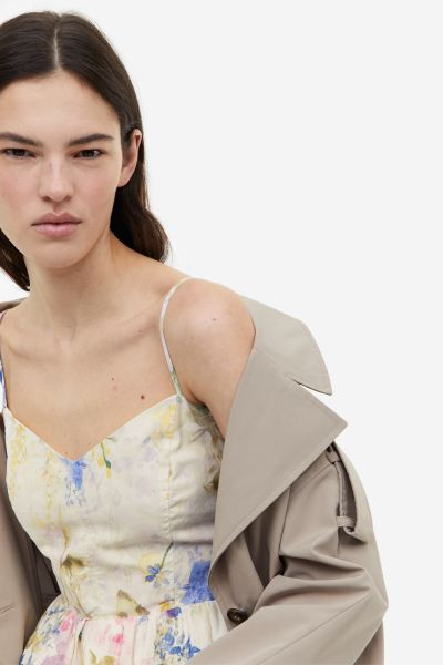 Linen-blend dress | H&M (UK, MY, IN, SG, PH, TW, HK)