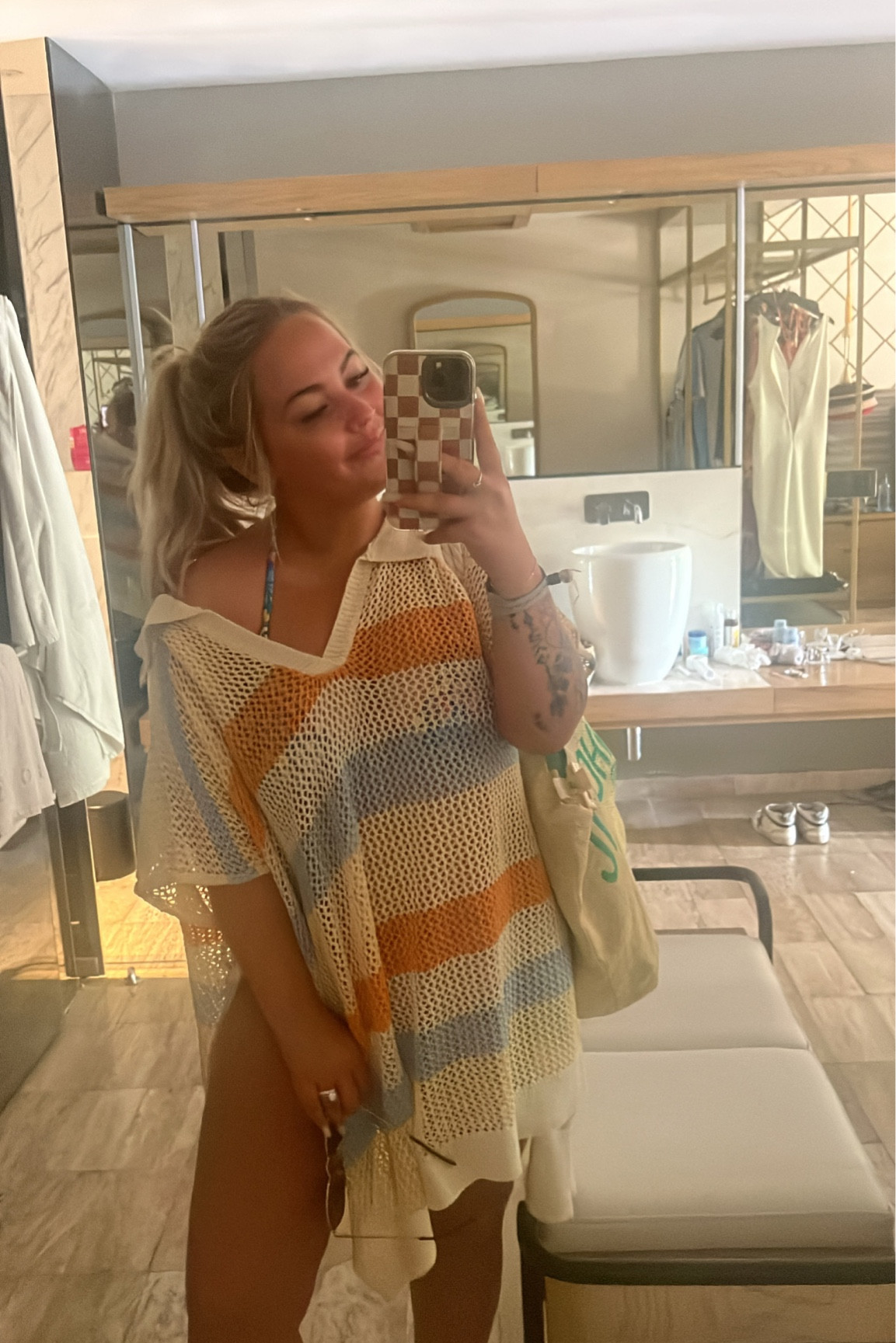 honeymoon bathing suit and cover up also added in plus size i am in a large in swimsuit !

#LTKwedding #LTKunder50 #LTKtravel