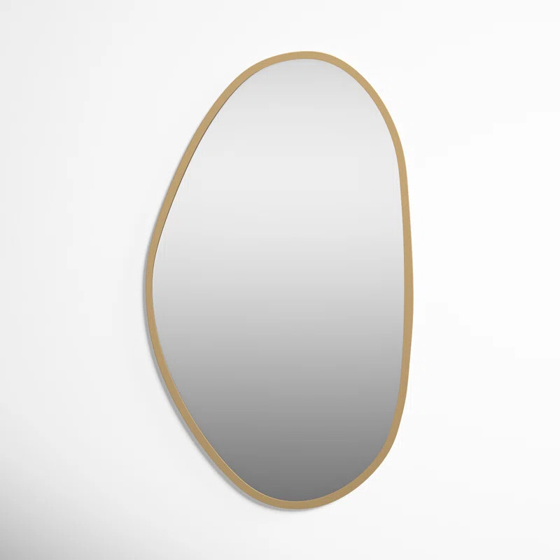 Nils Metal Flat Wall Mirror | AllModern