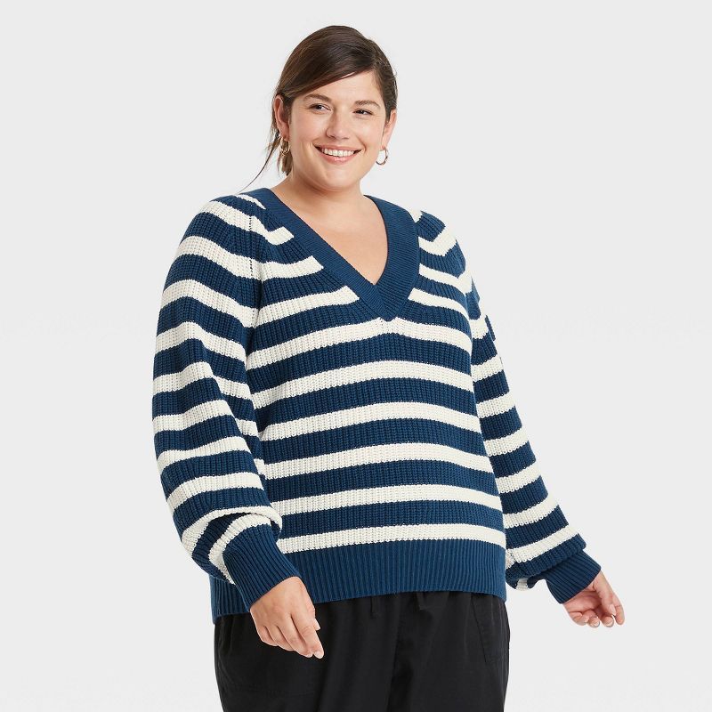 Women's V-Neck Pullover Sweater - A New Day™ | Target