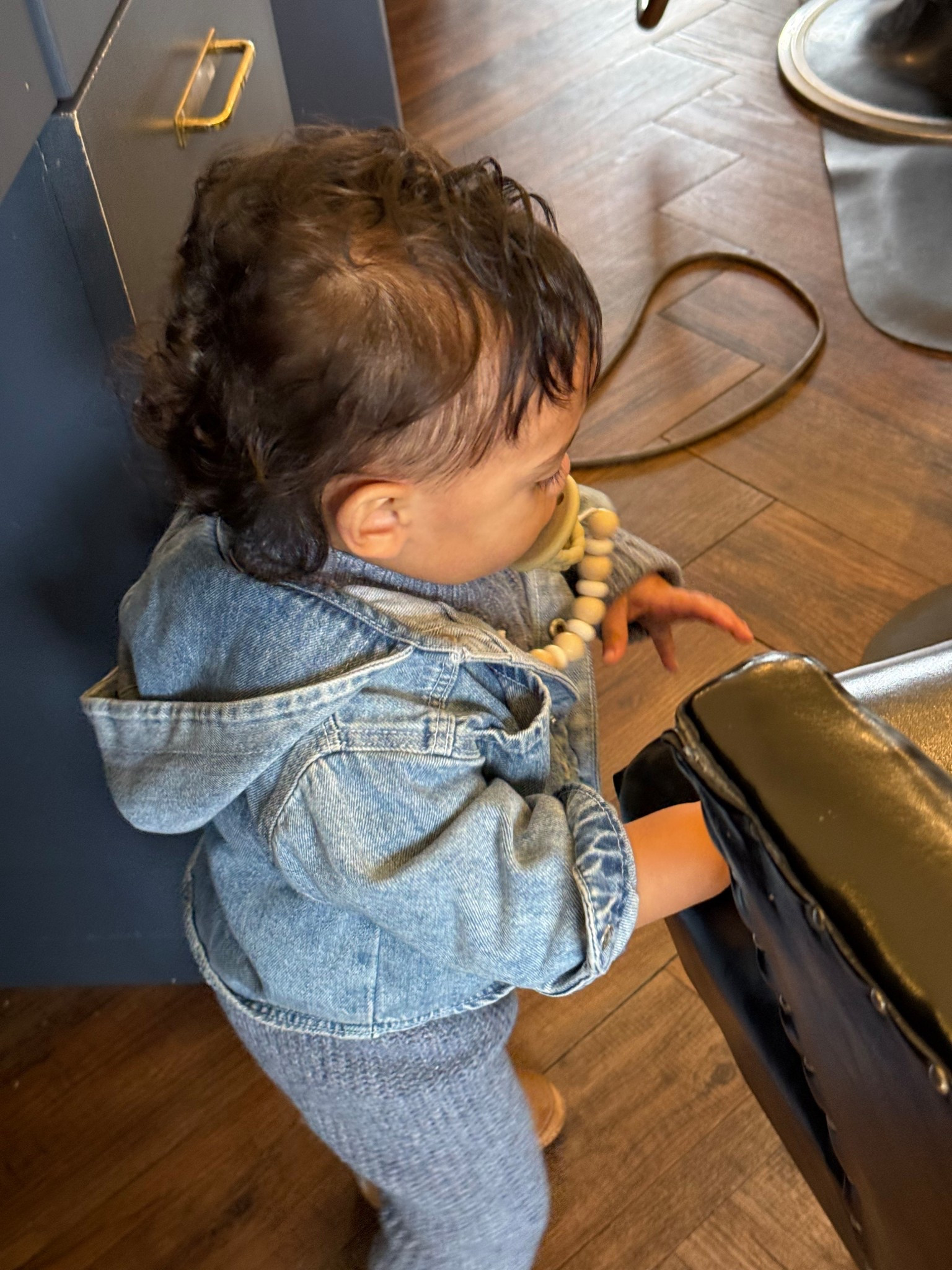 Denim coat from Zara 🤎