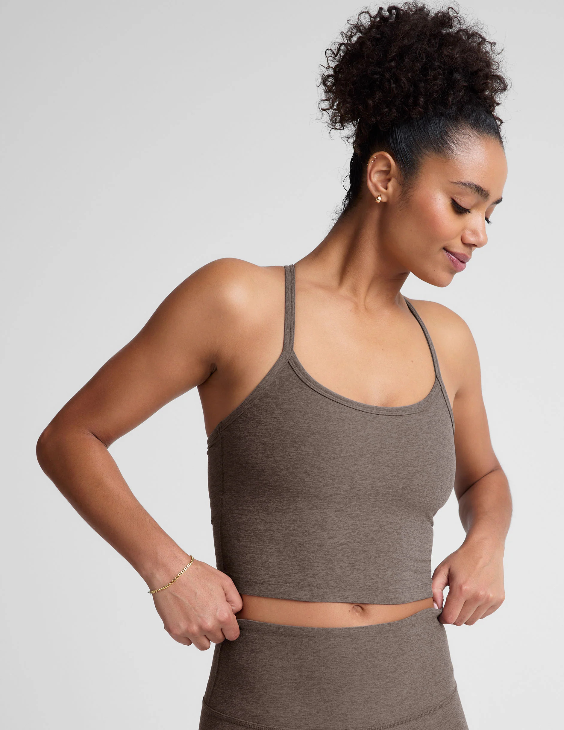Spacedye Slim Racerback Cropped Tank | Beyond Yoga | Beyond Yoga