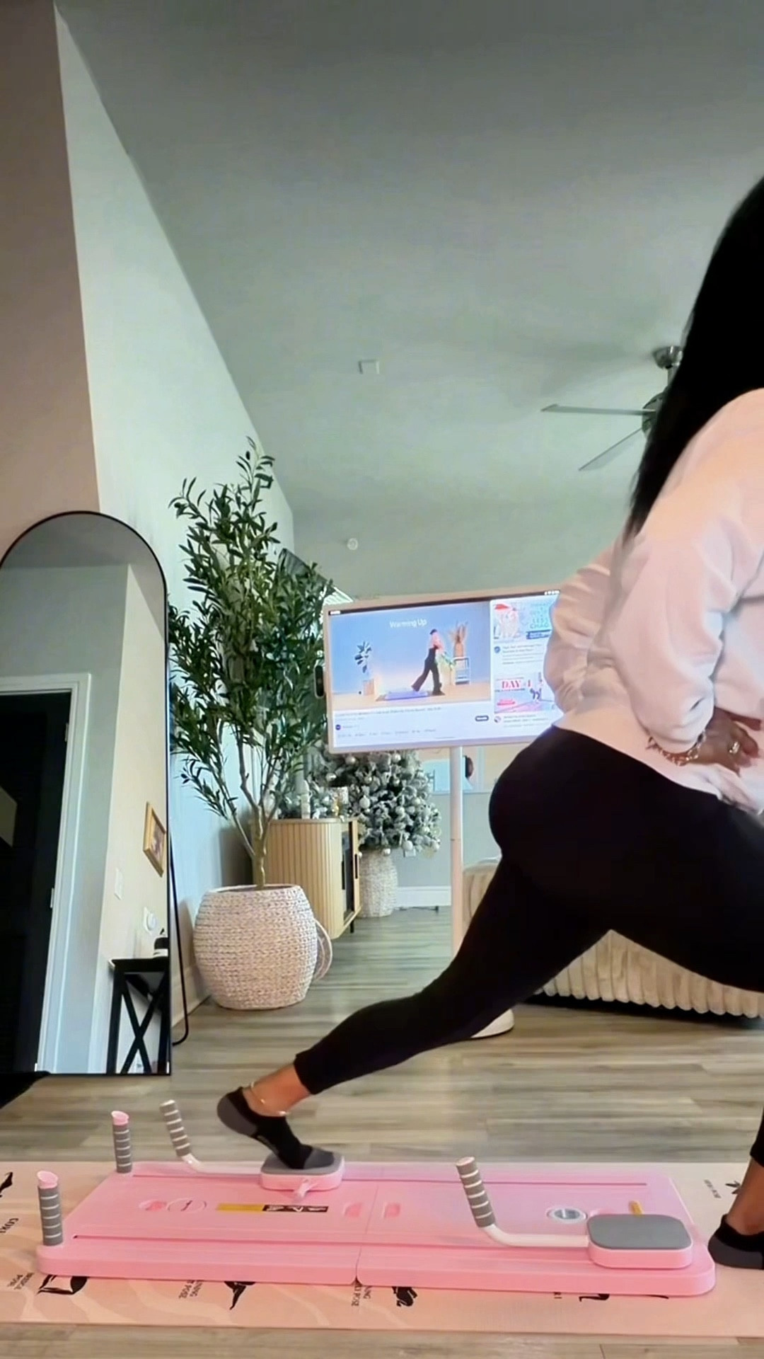 I kept seeing it too and finally decided to try it. If you're looking for beginner friendly home workout equipment that's easy to store this one's worth checking out.

#homeworkout #quickworkout #workoutathome #beginnerworkout #pilatesboard
@Terra Gym

#LTKfitnessgoals #LTKselfcare #LTKBeauty