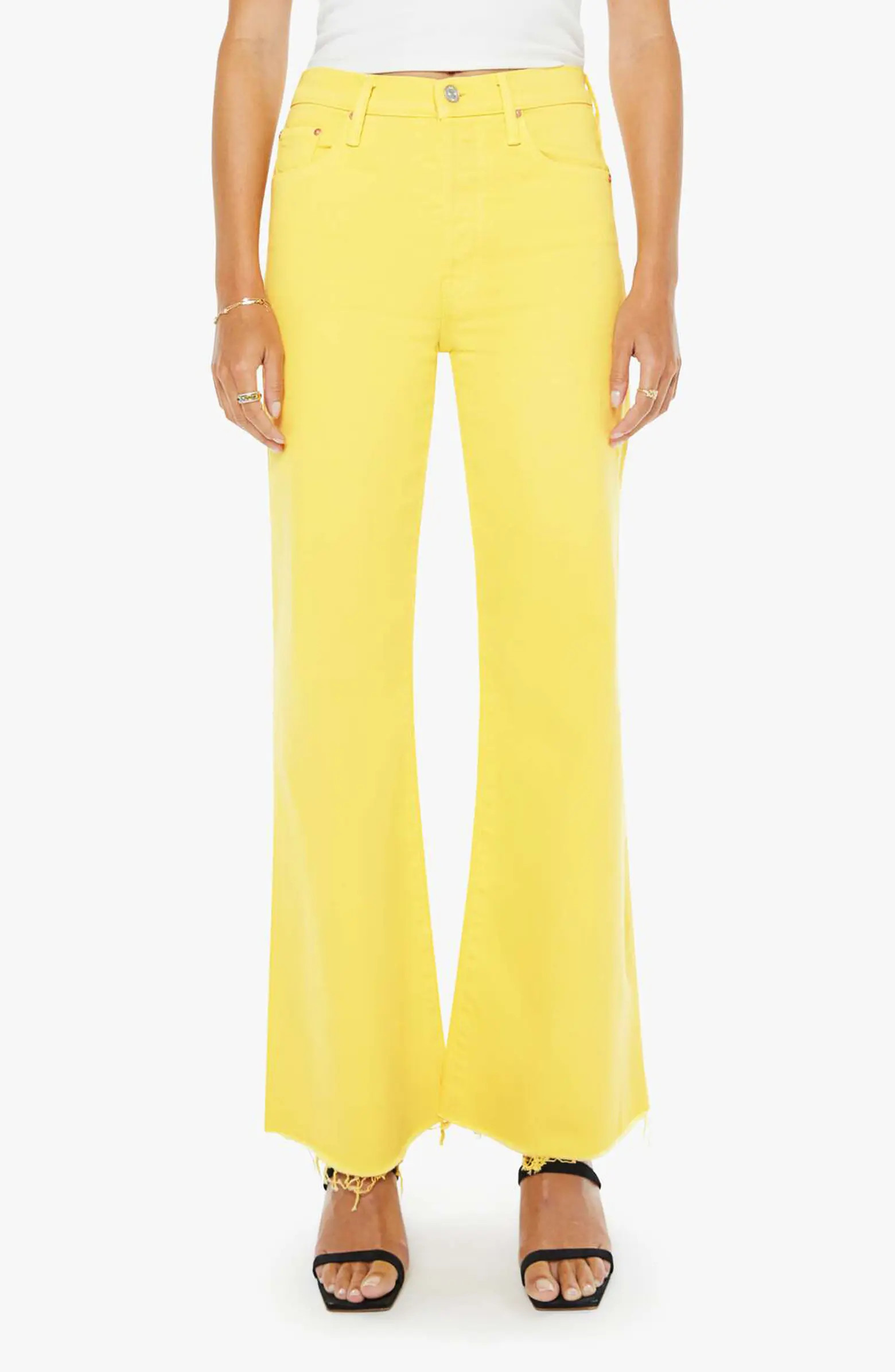 The Tomcat Roller Fray Flare Jeans | Nordstrom
