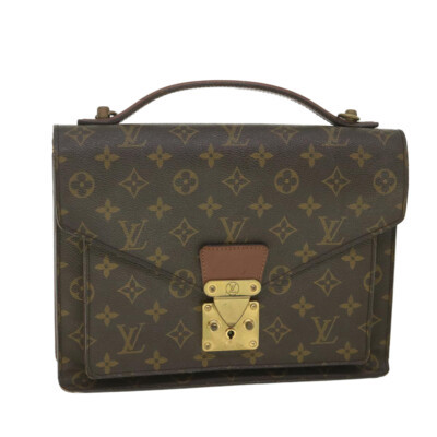 LOUIS VUITTON Monogram Monceau 28 Hand Bag 2way M51185 LV Auth 56215 | eBay US