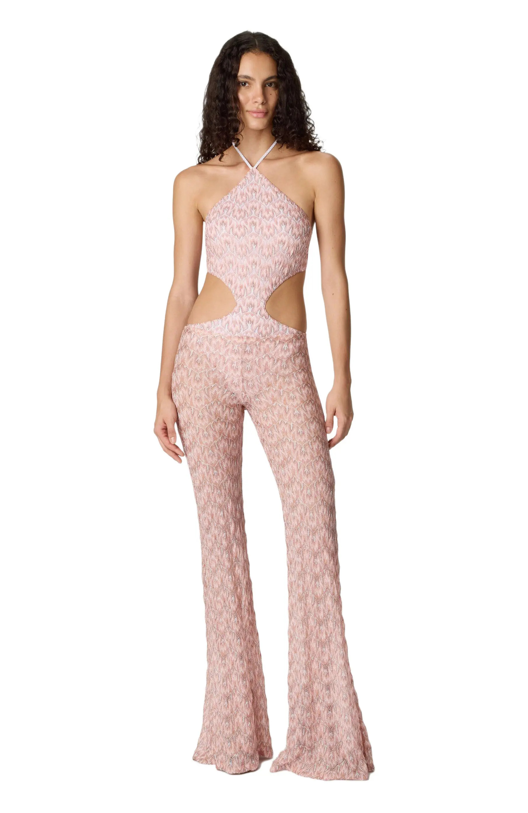 Missoni Flared Trousers In Lam\u00e9 Viscose With Foliage Pattern (Women) | Nordstrom | Nordstrom
