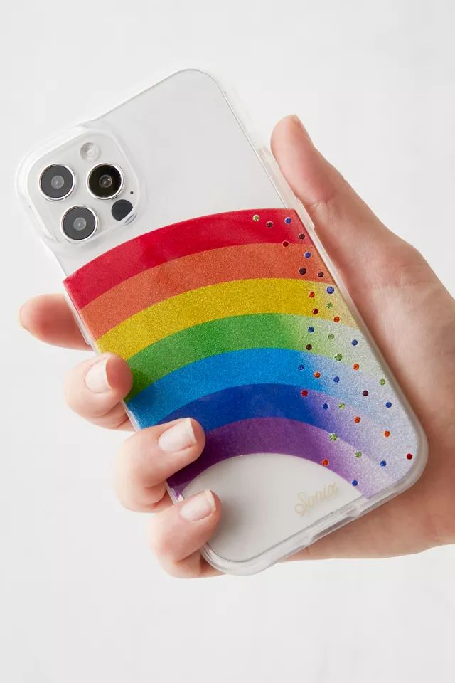 Rainbow Rhinestone iPhone Case | Urban Outfitters (US and RoW)