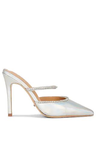 Lure Pump in Silver Illumine | Revolve Clothing (Global)