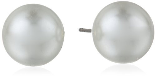 Anne Klein Fair Lady 12mm Pearl Stud Earrings | Amazon (US)
