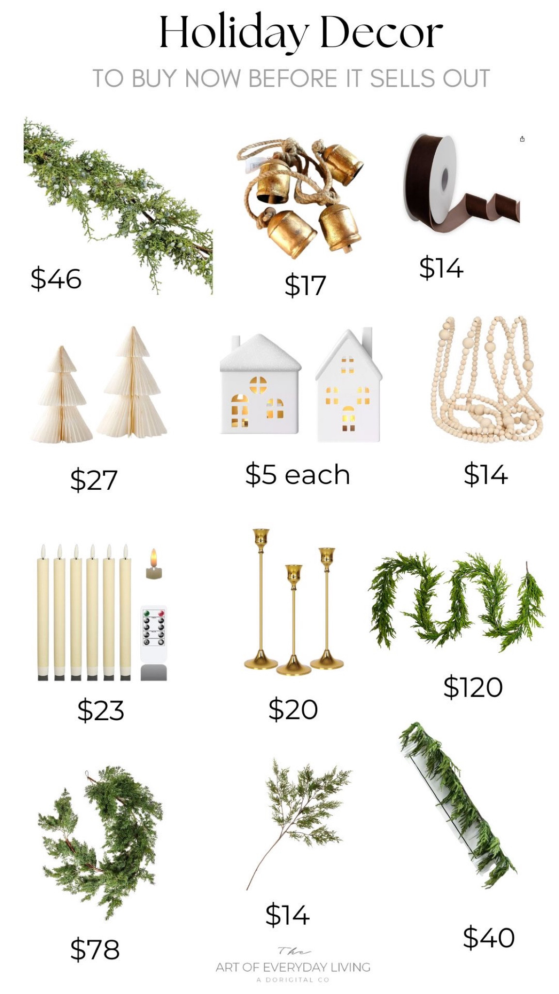 Holiday Garlands & Decor to snag while supplies last

#holidaydecor
#neutralholidaydecor
#affordableholidaydecor
#christmasgarlands
#fauxstems
#cedargarland

#LTKHoliday #LTKSeasonal #LTKHolidaySale