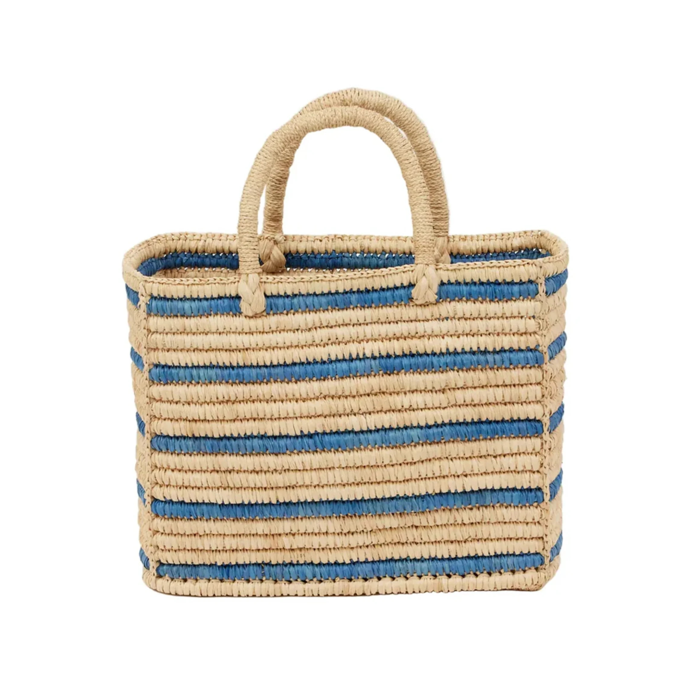 Juli Bag in Natural/Denim | Over The Moon