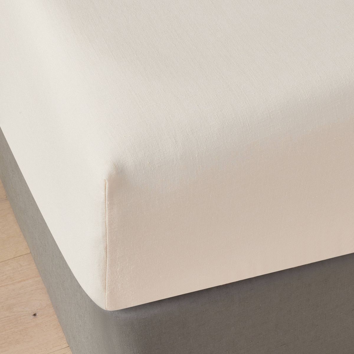Linen Blend Fitted Sheet - Casaluna™ | Target