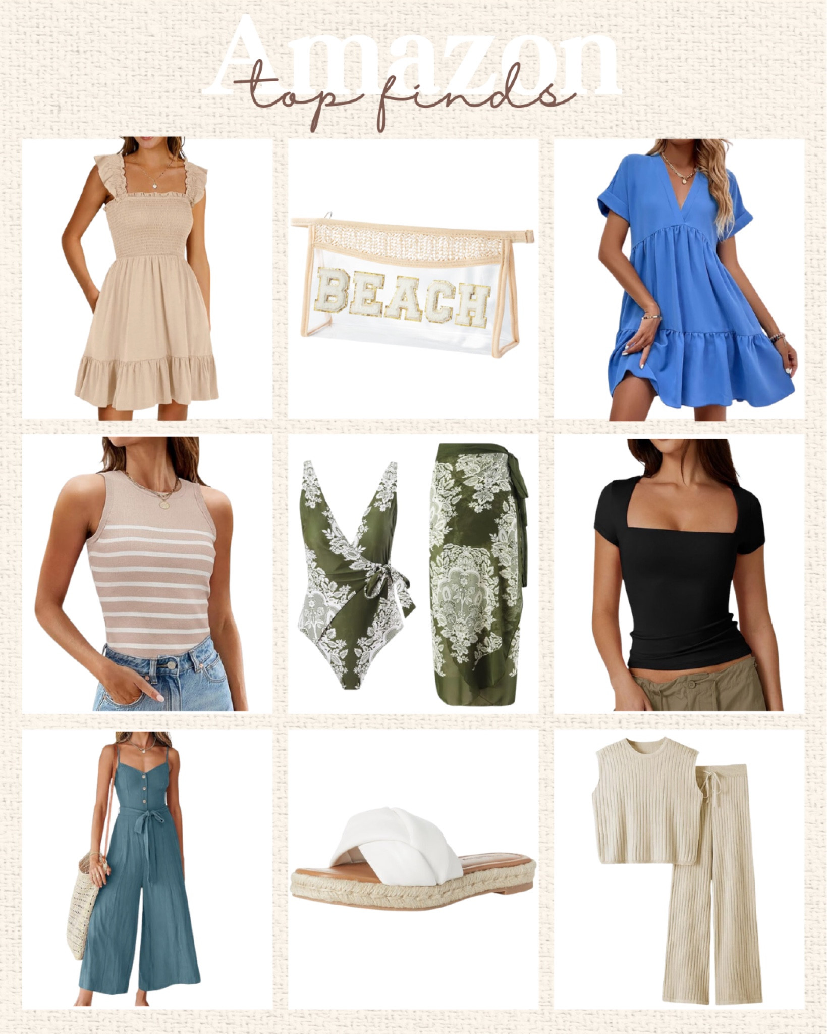 Amazon fashion

#LTKsalealert #LTKswim #LTKfindsunder50
