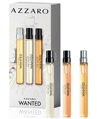 Azzaro Men's 3-Pc. The Most Wanted Cologne Discovery Set - Macy's | Macy's