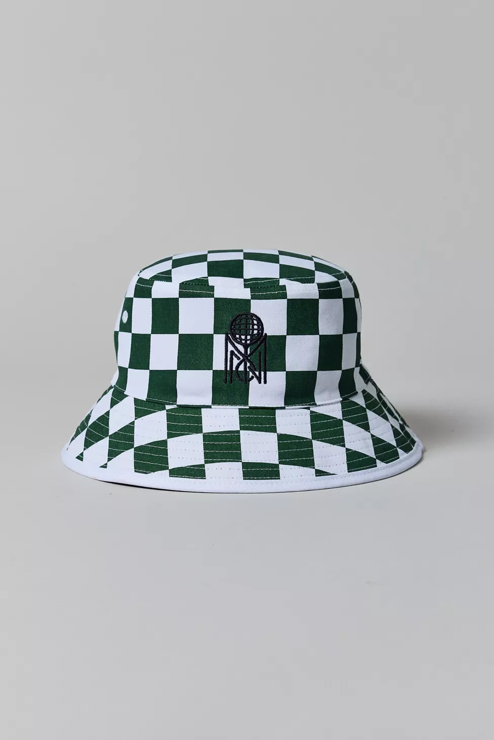 Mitchell & Ness Branded Checkerboard Bucket Hat | Urban Outfitters (US and RoW)