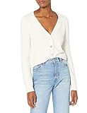 The Drop Women's Francine V-Neck Button-Front Cardigan , Whisper White, XL | Amazon (US)