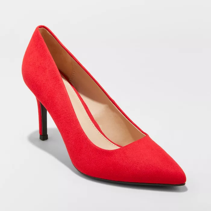 Women's Gemma Pointed Toe Heeled Pumps - A New Day™ | Target