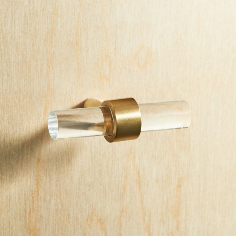 Acrylic Bar KnobCB2 Exclusive In stock and ready to ship. ZIP Code 23630Change Zip Code: SubmitC... | CB2