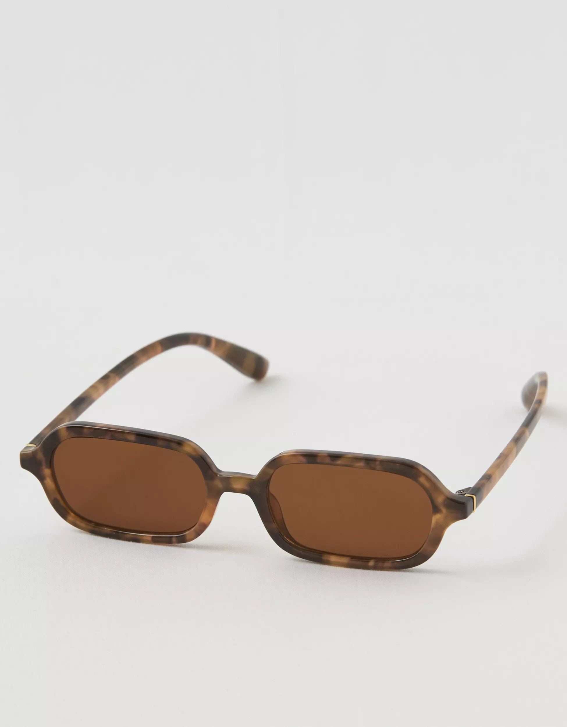 Aerie Slim Rectangle Sunglasses | Aerie
