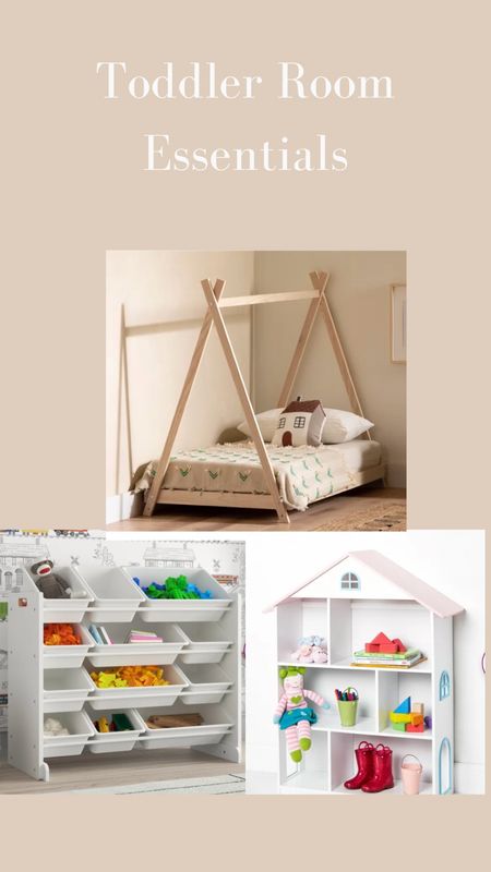 ⭐️ Toddler Room Essentials, toddler bed, book shelf and toy storage organization ⭐️ 

#LTKhome #LTKfamily #LTKbaby