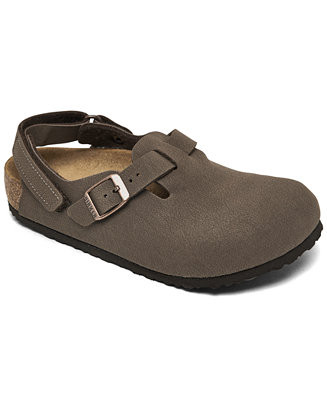 Birkenstock Little Kids Tokio Birkibuc Clogs from Finish Line - Macy's | Macy's