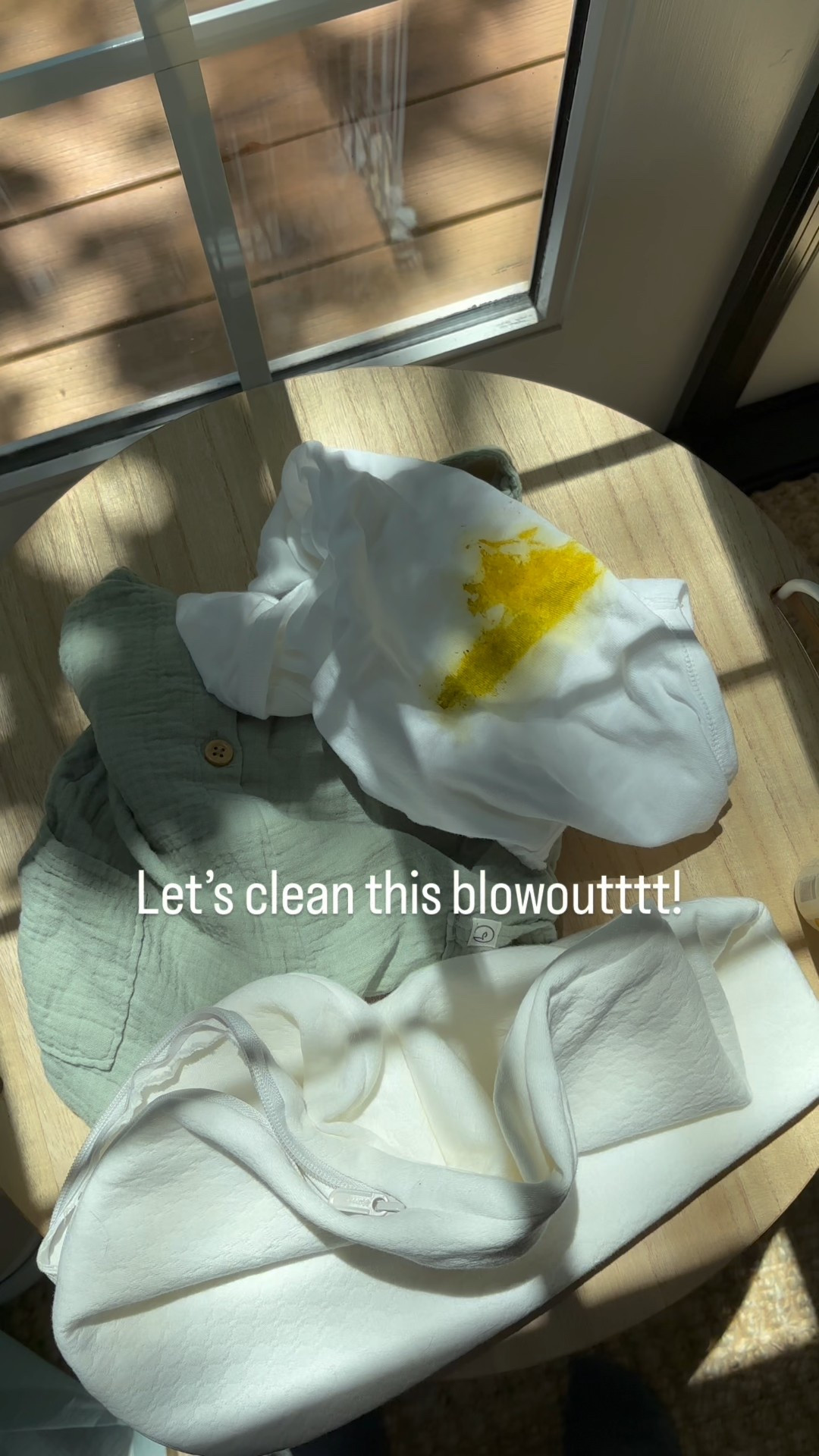 Clean this blowout with me!! The ONLY low-tox stain spray that actually gets breastmilk, spit up, and baby poo stains out of our clothes! Truly a must-have!! I’ve even used it on my couch!  On sale for prime days- plus an extra discount! 

#LTKFamily #LTKSaleAlert #LTKBaby