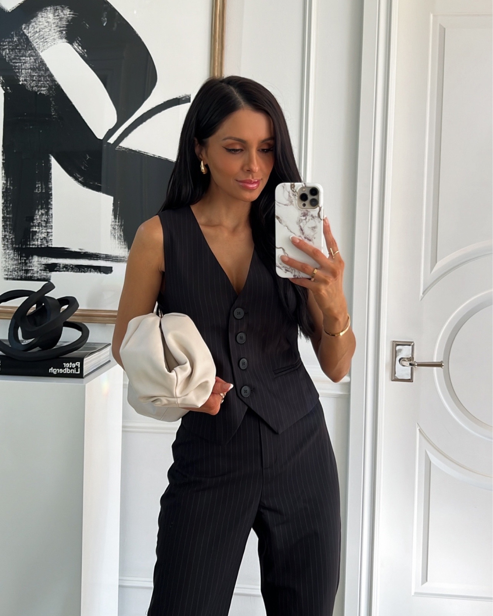 Fall work outfit ideas
Bloomingdale’s vest suit
Bloomingdale’s pinstriped vest
Bloomingdale’s pinstriped trousers 

#LTKworkwear #LTKsalealert #LTKfindsunder100