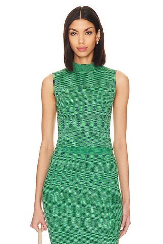 John & Jenn by Line Alden Top in Blue Lime from Revolve.com | Revolve Clothing (Global)