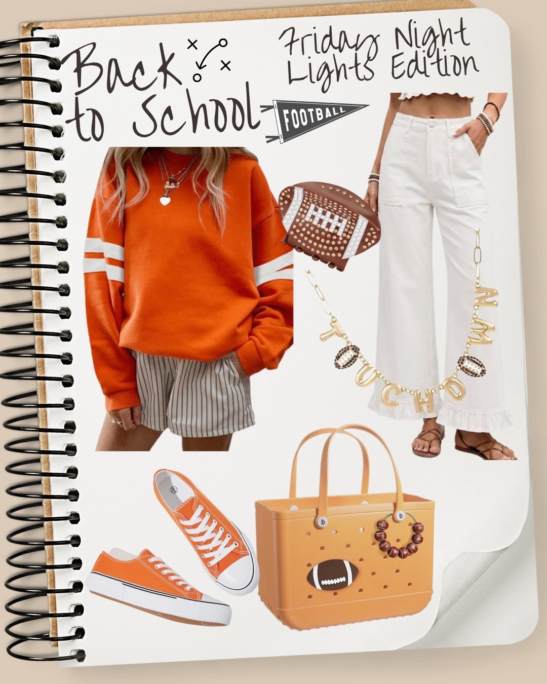 Game day outfit ideas for women. chic football style, Friday night lights fashion, football mom outfits, elevated casual looks, denim, sneakers, boots, statement accessories, school spirit style, college football outfits, fall fashion, neutral wardrobe staples, game day accessories, and outfit inspiration you can wear all season long.

#LTKootd #LTKmomlife #LTKOver40