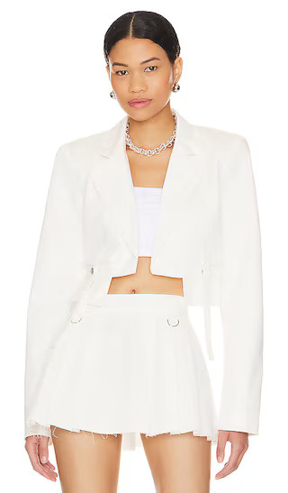 Porter Jacket in White | Revolve Clothing (Global)