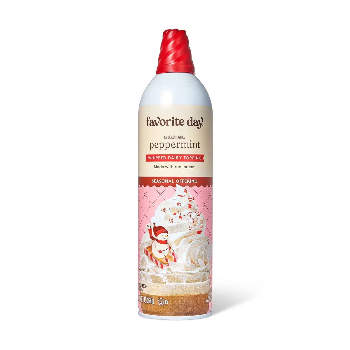 Peppermint Whipped Dairy Topping - 13oz - Favorite Day™ | Target