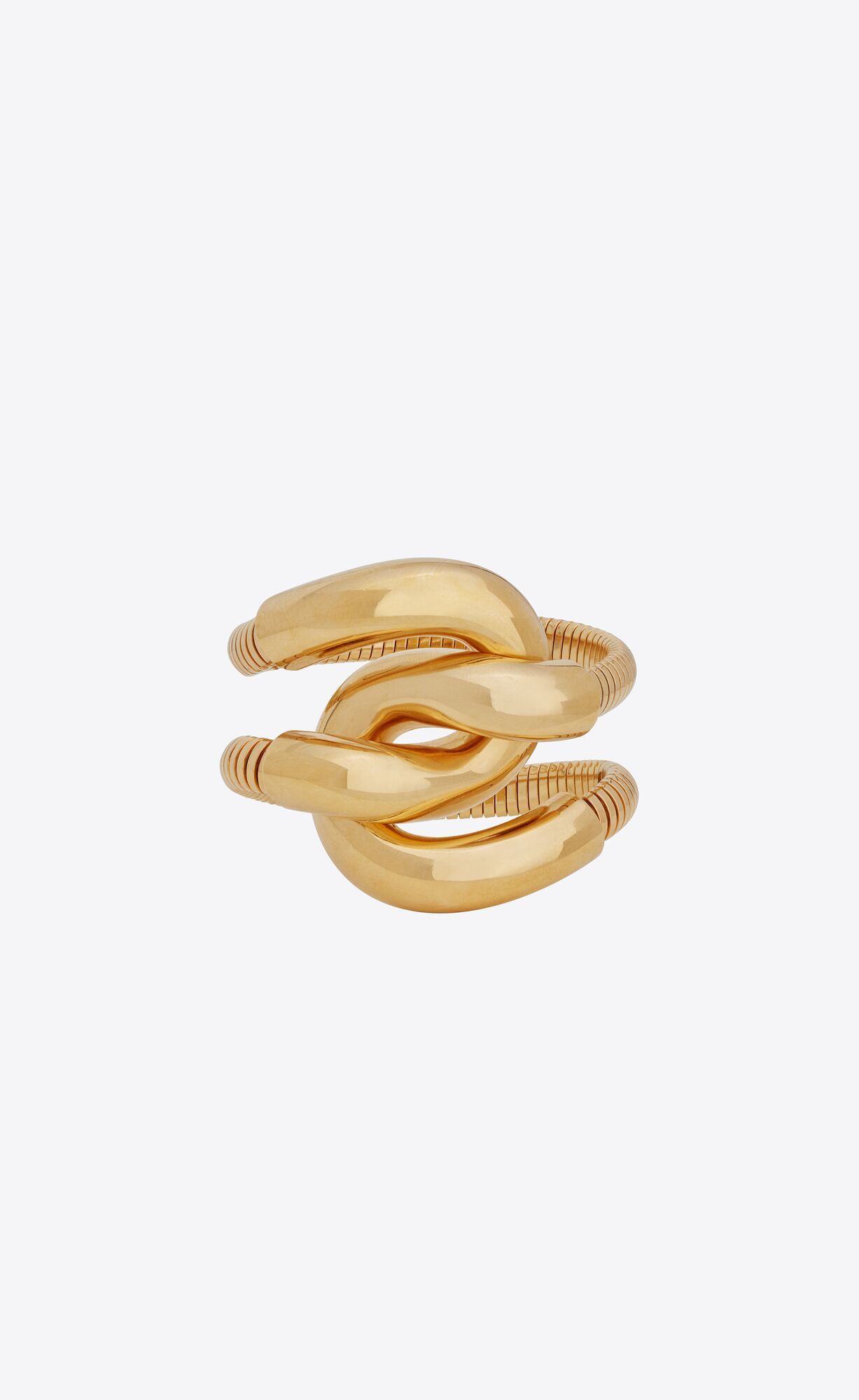 oversized you & me bracelet in metal | Saint Laurent Inc. (Global)