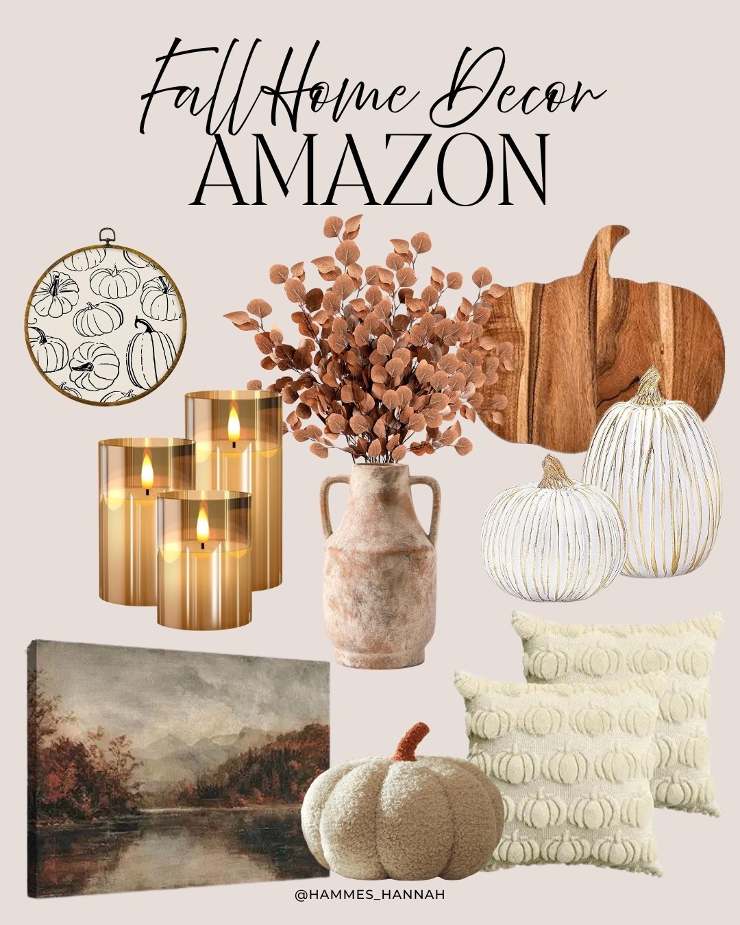 Cozy fall touches that make your home feel warm and inviting 🍂 From textured pumpkins to glowing candles and neutral accents, these Amazon finds are perfect for creating that autumn vibe without going over the top. Easy, affordable, and timeless—just how I love to decorate for the season.

fall home decor, amazon home finds, cozy fall style, neutral fall decor, pumpkin pillows, fall candles, rustic vase, autumn home accents, amazon fall favorites, seasonal home styling

#LTKStyleTip #LTKHome #LTKSeasonal