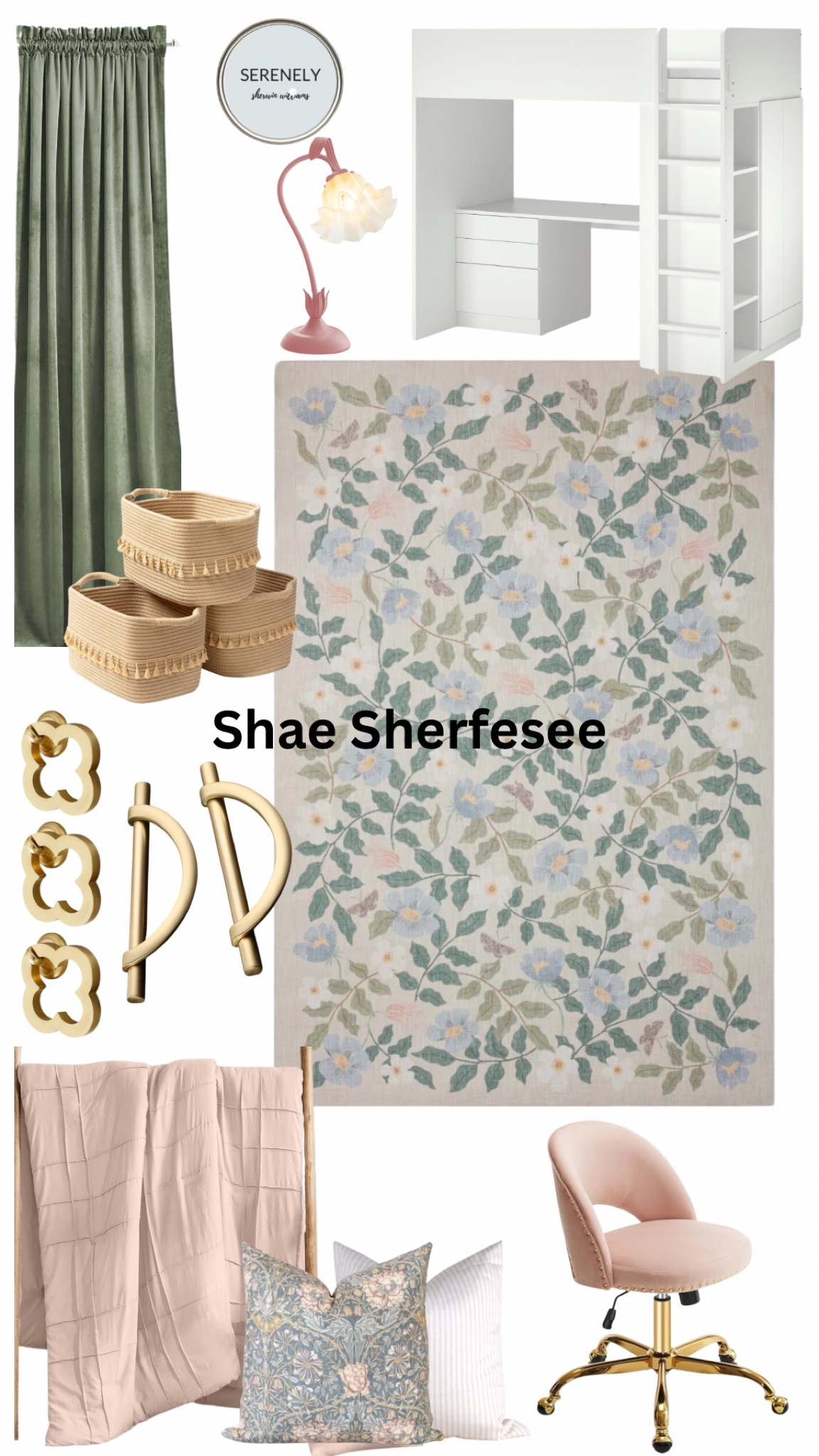 Another girl room design, how precious is this!!

#LTKHome