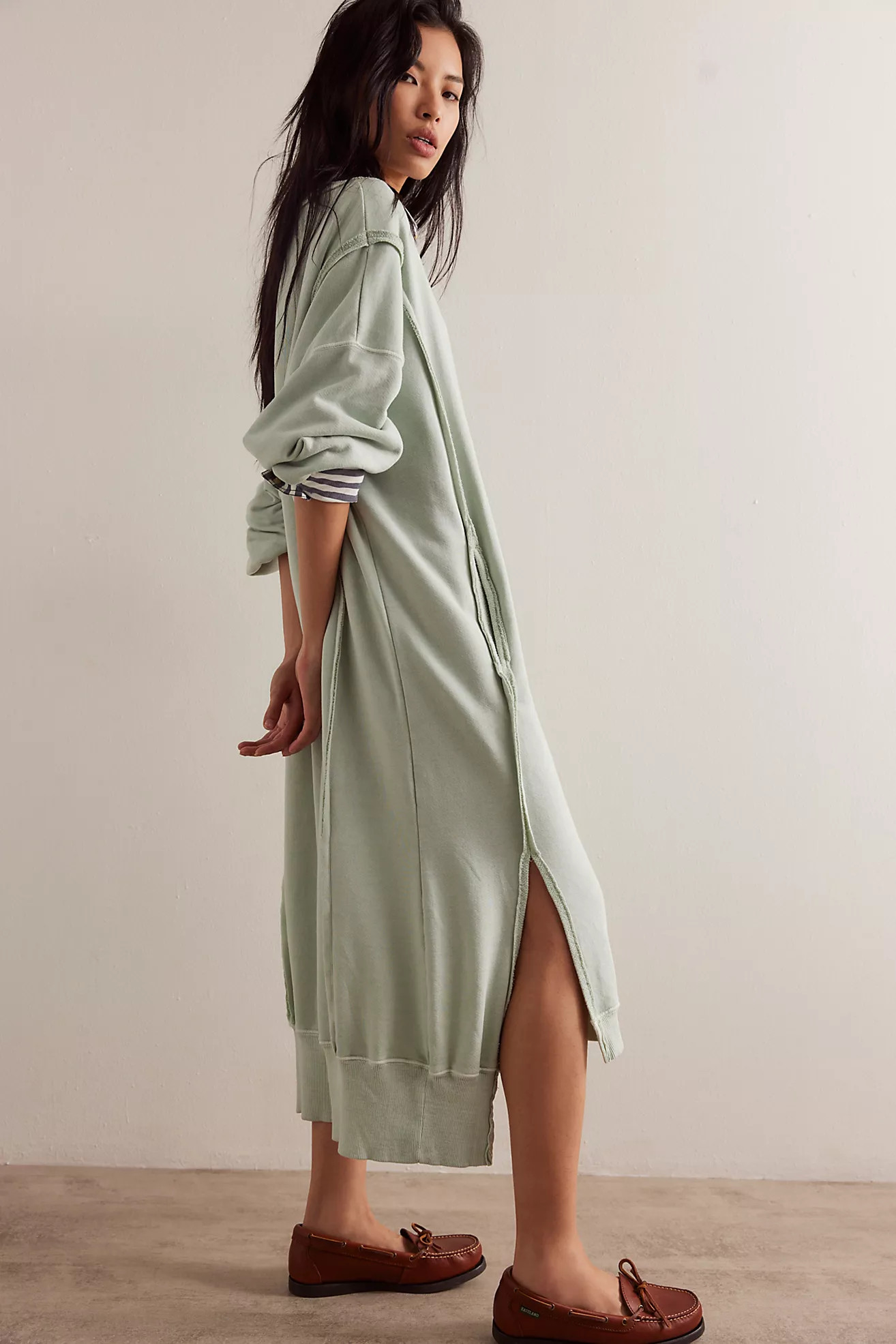 We The Free Camden Maxi Sweatshirt | Free People (Global - UK&FR Excluded)