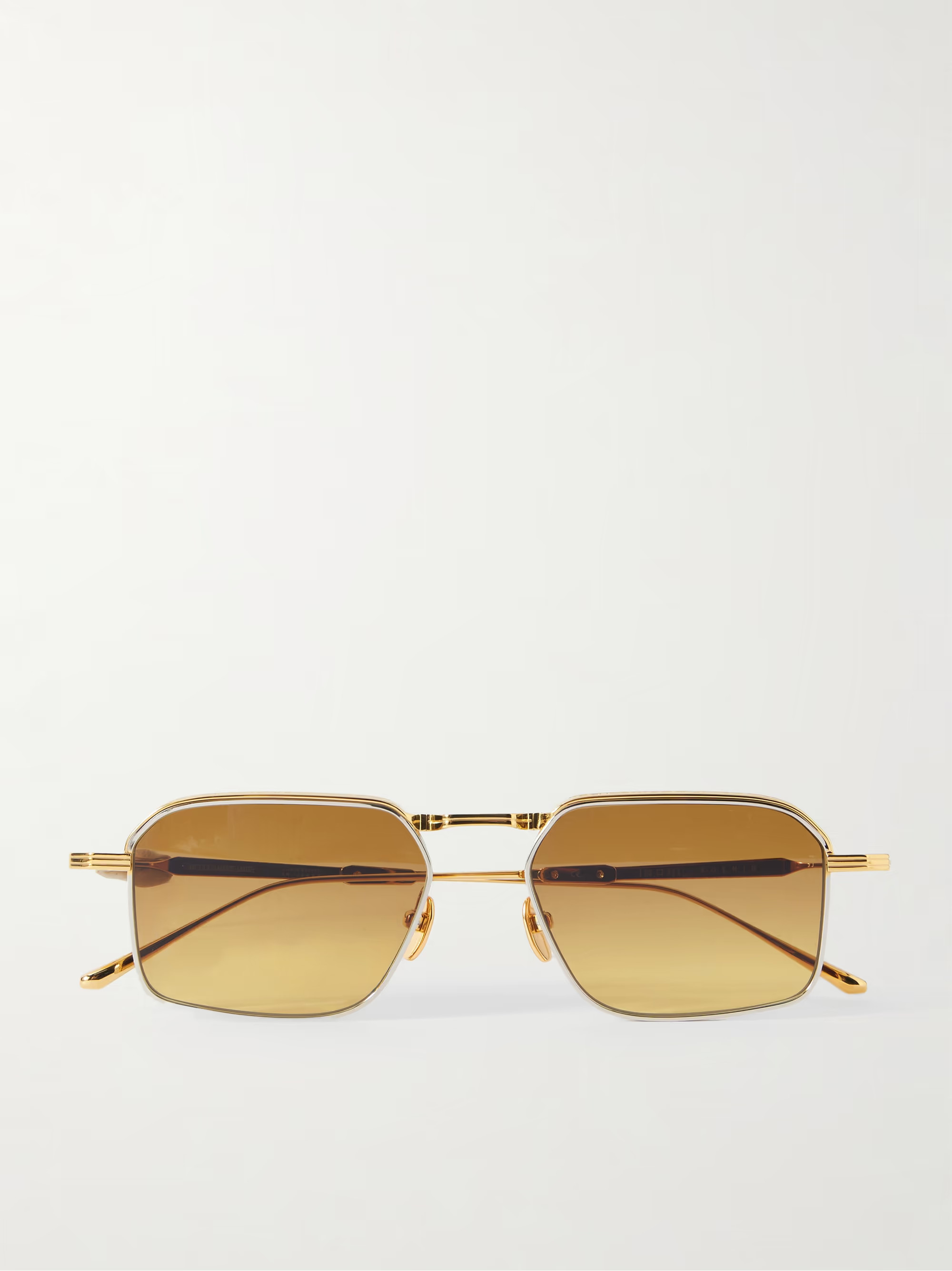Koenig square-frame gold-tone sunglasses - gold - One Size | NET-A-PORTER APAC