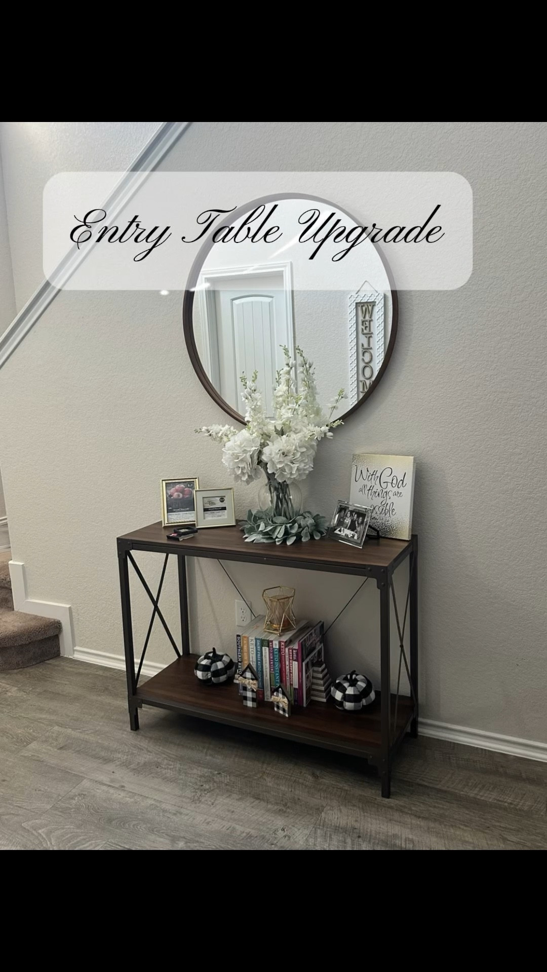 Entry table upgrade ✨ There’s still time to refresh your home before family arrives for Christmas. Thanks to Amazon, you can create a look that lasts well beyond the holidays.
#amazon 

#LTKHome #LTKHoliday