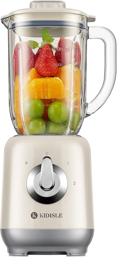 KIDISLE Retro Blenders for Kitchen, 700W Smoothie Blender 2.0 for Shakes and Smoothies, 34oz Glas... | Amazon (US)