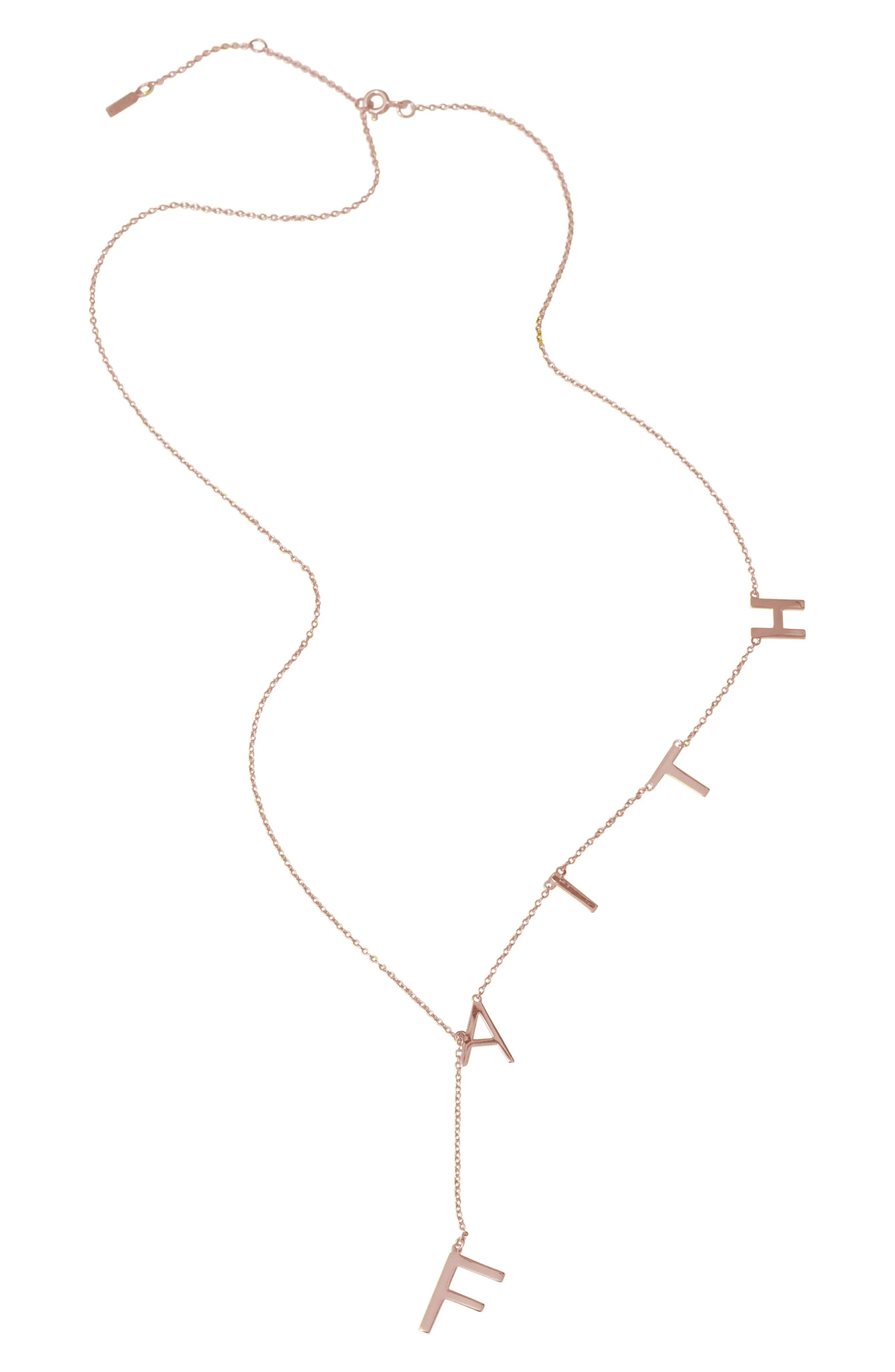 Faith Lariat Necklace | Nordstrom