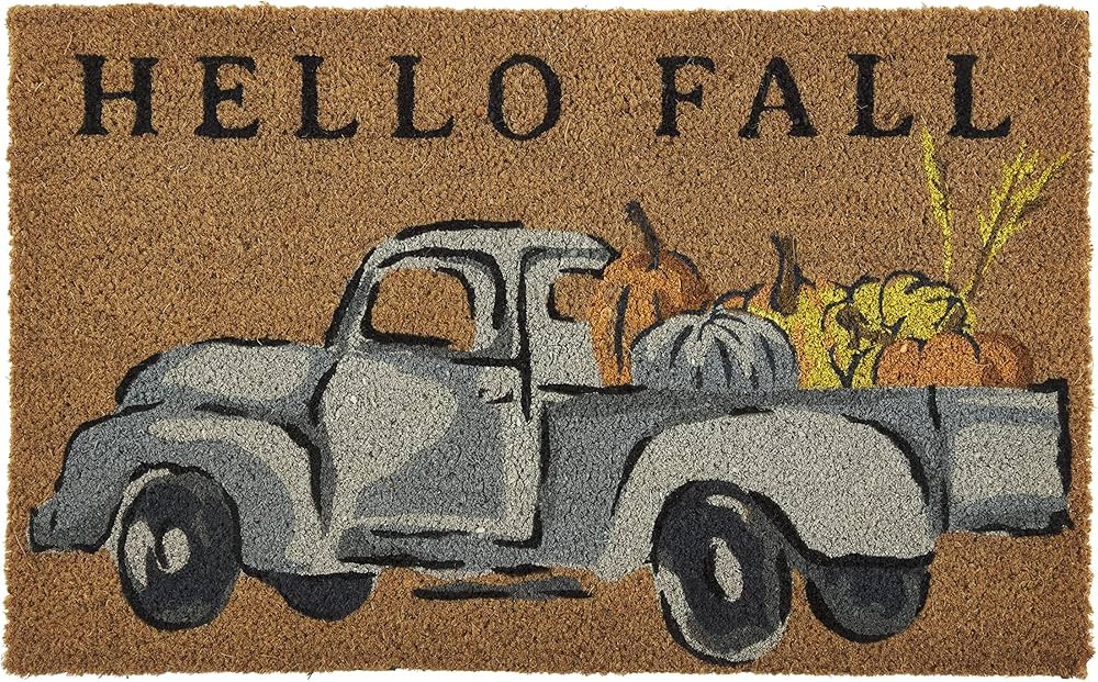 Mud Pie Coir Hello Fall Doormat | Amazon (US)