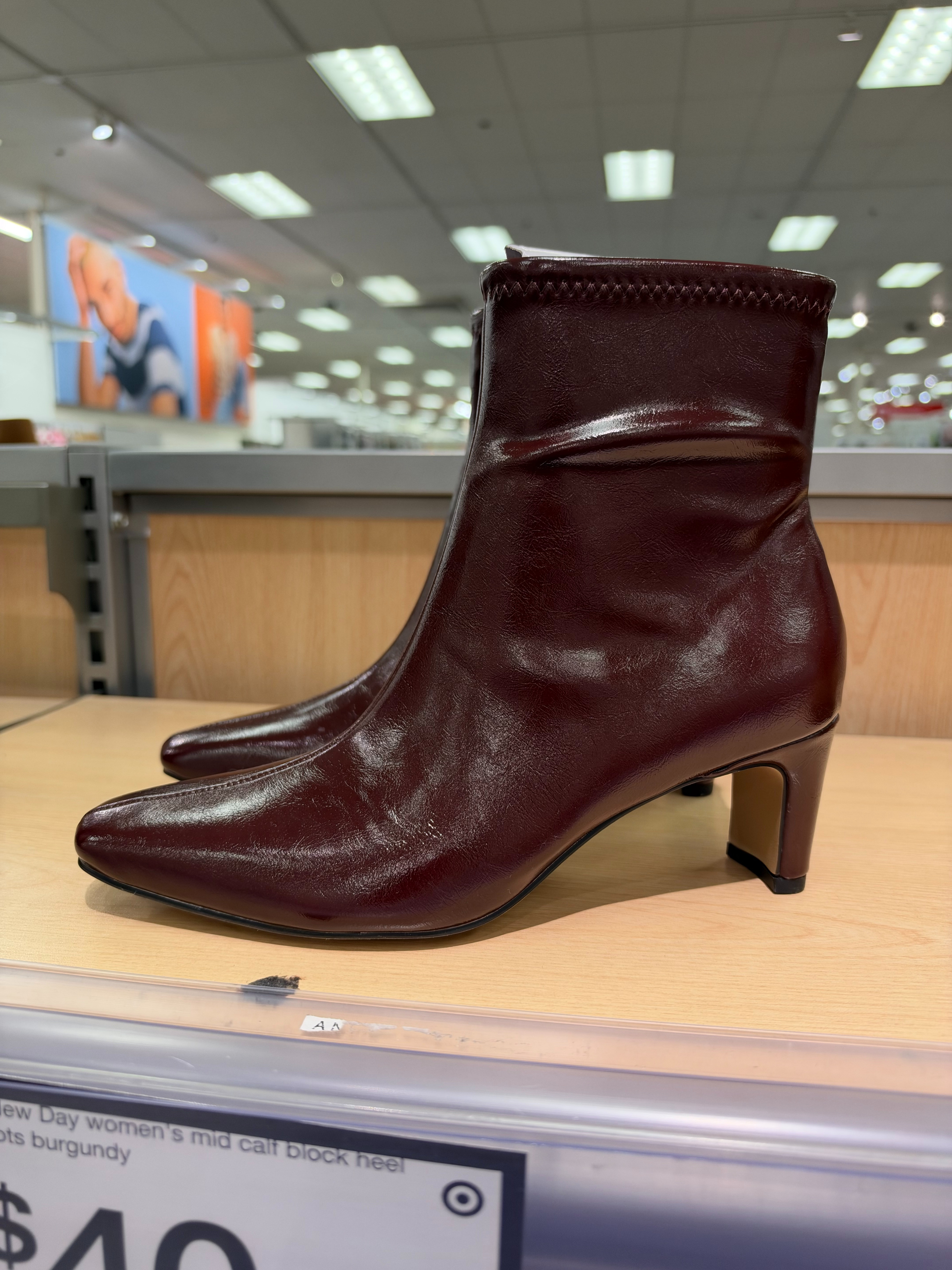 40% OFF these burgundy boots at Target! The rich wine color + sleek pointed toe make these look SO much more expensive than they are.
They’re included in the Target Circle Deal Days sale, making them such a good fall shoe find. Shop them while they’re 40% off! @Target 

 #LTKootd #LTKSeasonal #LTKSaleAlert
