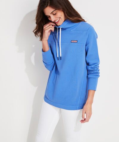 Garment-Dyed Funnel-Neck Shep Shirt | vineyard vines